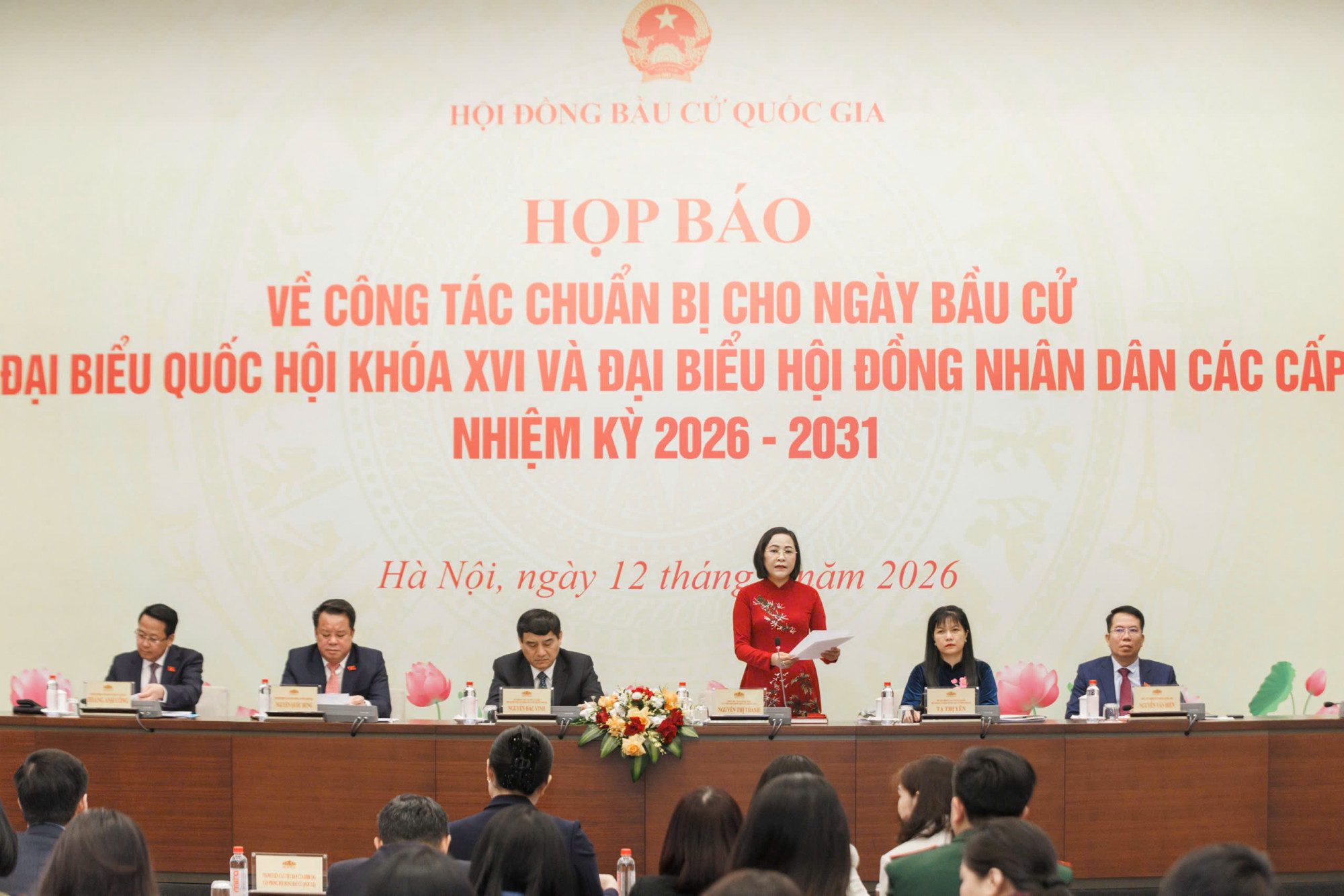Toàn cảnh họp báo sáng 12/3 - ảnh: Quang Vinh