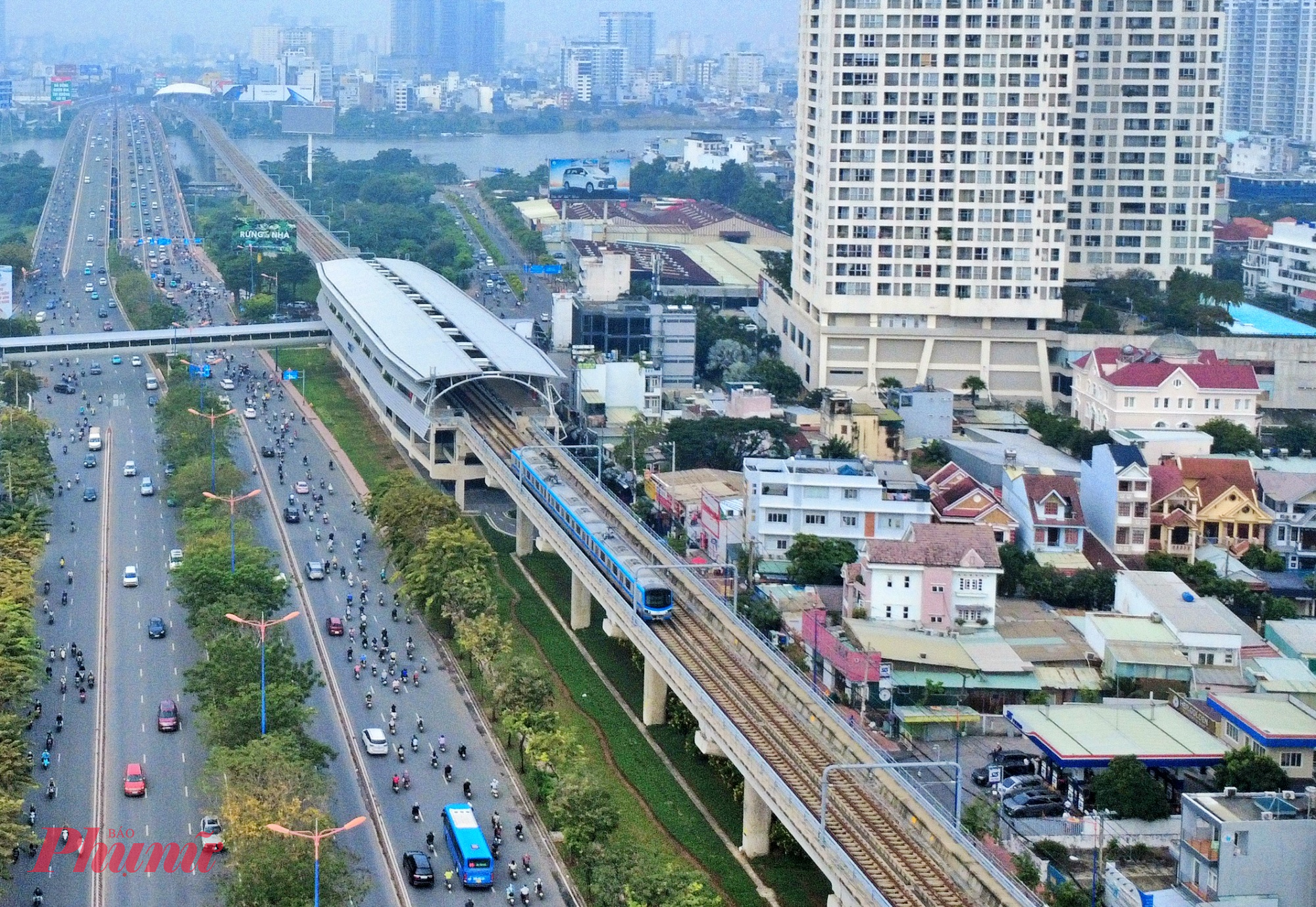 Tuyến metro số 1 Bến Thành - Suối Tiên sẽ được kéo dài đến sân bay Long Thành