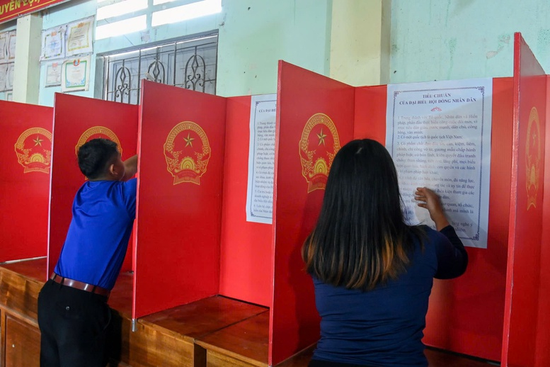 Các địa phương sẵn sàng cho ngày bầu cử Các công tác chuẩn bị cho Ngày bầu cử đã hoàn tất - Ảnh: VGP/Lê Hoàng