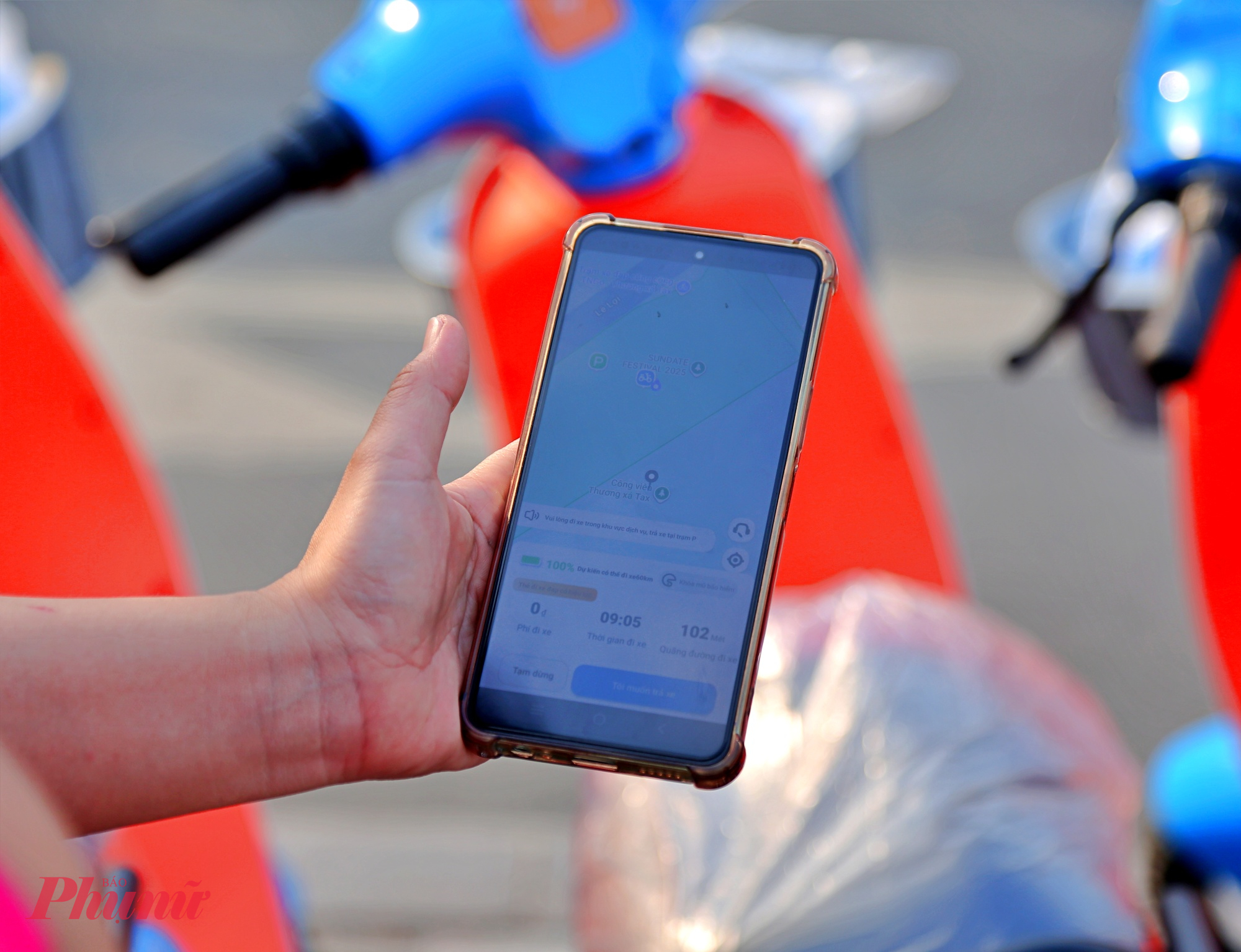 Người tham gia chỉ cần đăng ký tài khoản trên ứng dụng TNGo-HCM để sử dụng dịch vụ.