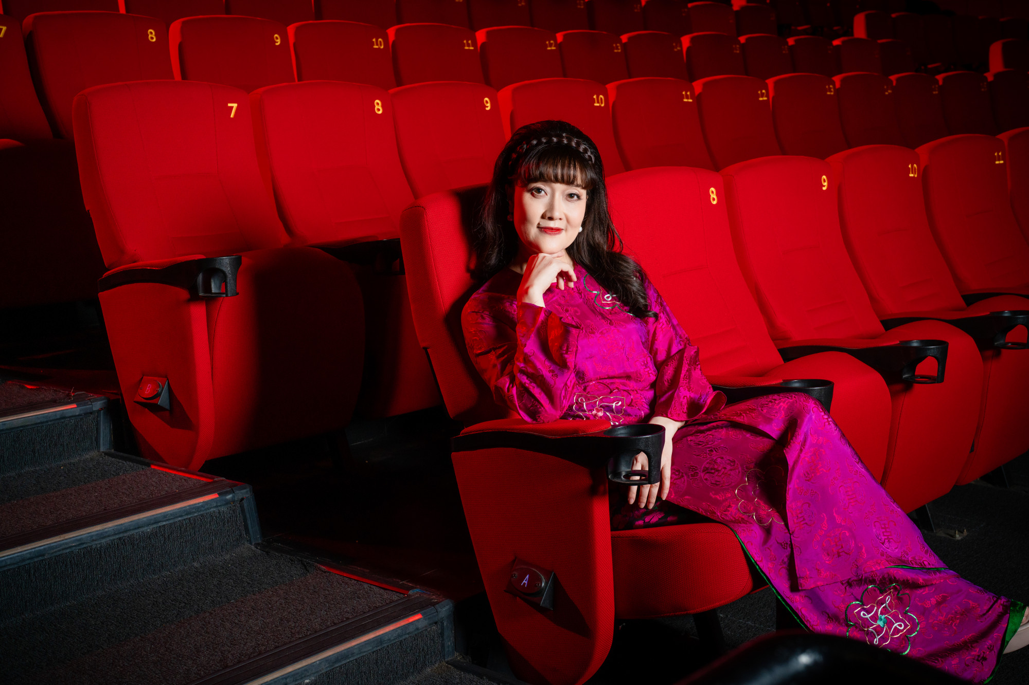 Nghệ sĩ Vân Dung cho biết hiện tại rất tận hưởng cuộc sống, công việc