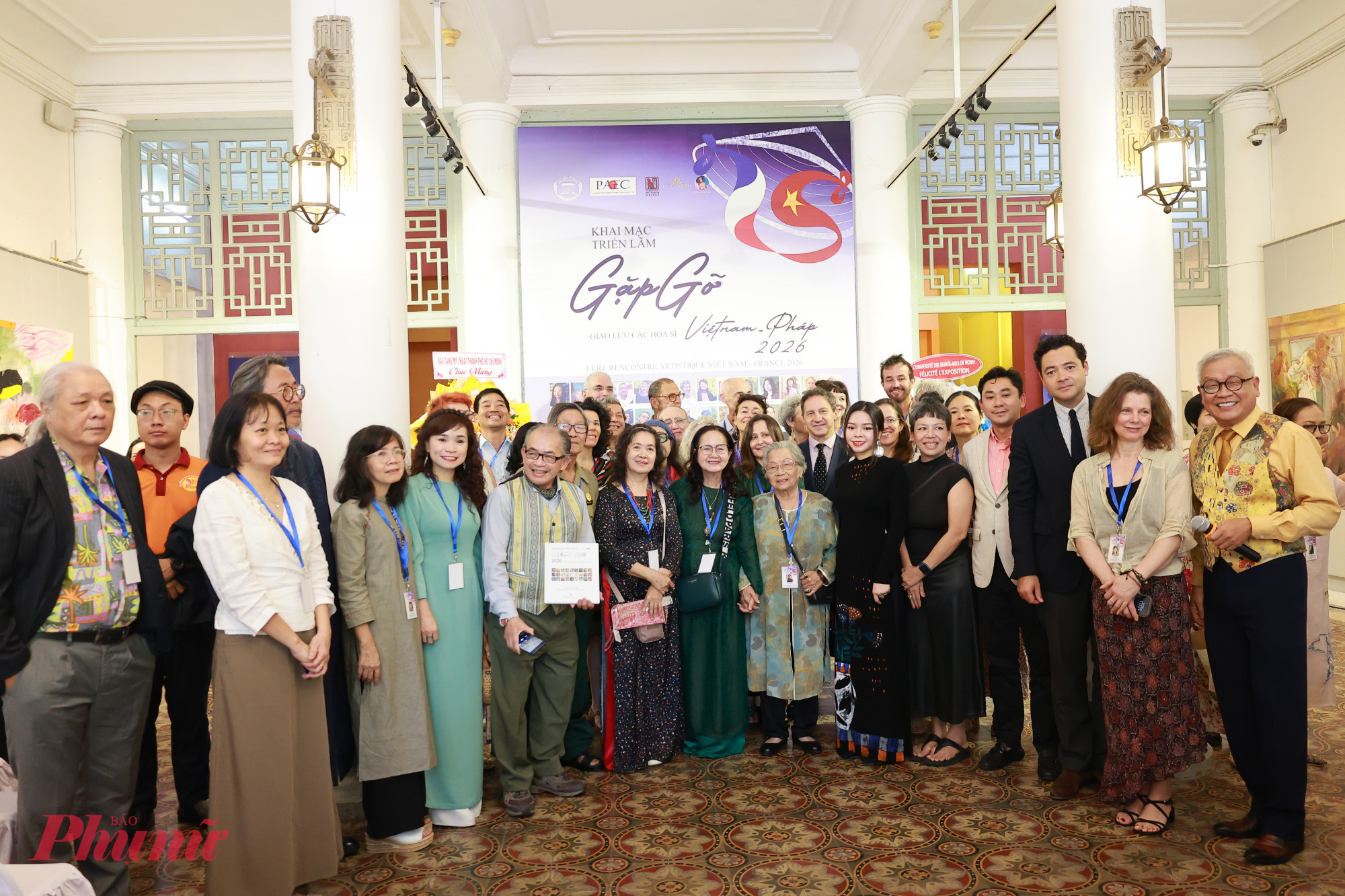 Những nghệ sĩ góp mặt tại triển lãm 