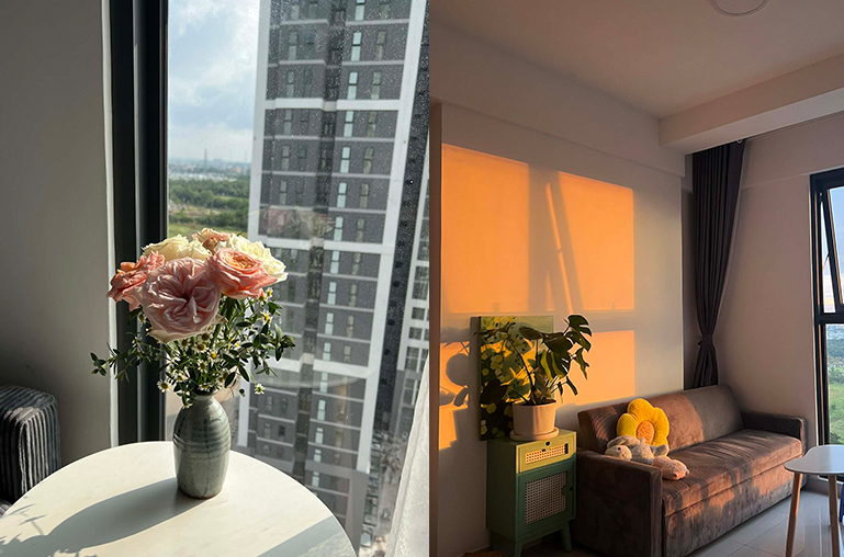 Một góc không gian sống hiện tại