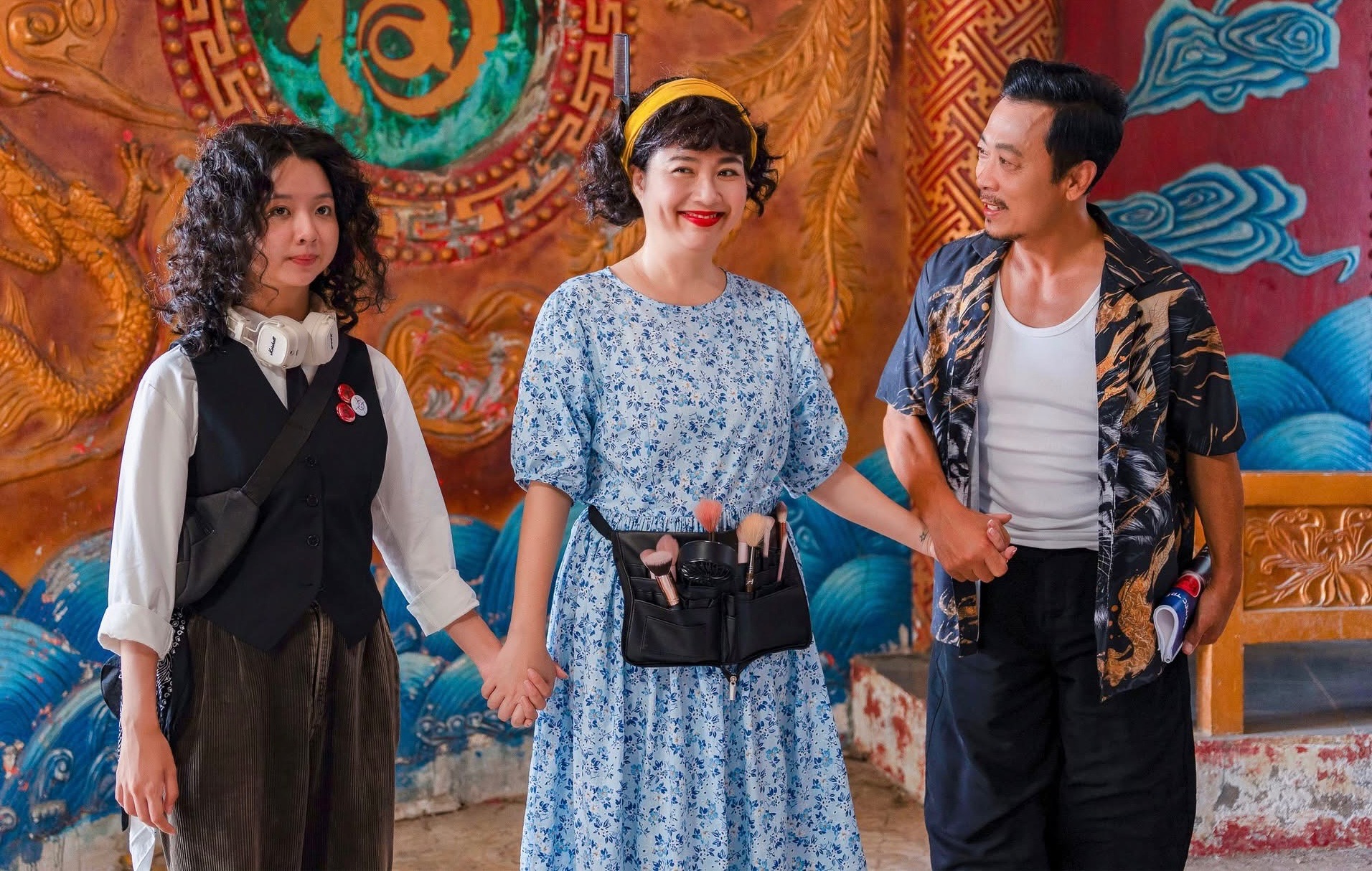 Danh hài Vân Sơn, Lê Khánh và diễn viên trẻ Lâm Thanh Mỹ