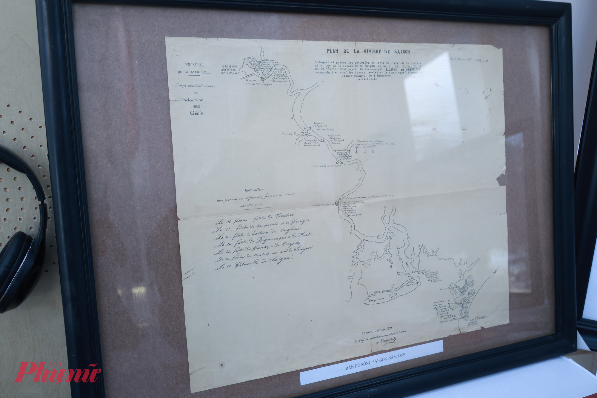 Bản đồ sông Sài Gòn năm 1959