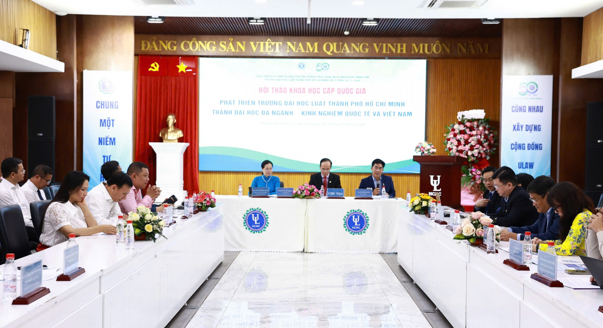 Dự kiến phát triển Trường đại học Luật TPHCM thành đại học đa ngành - Ảnh: