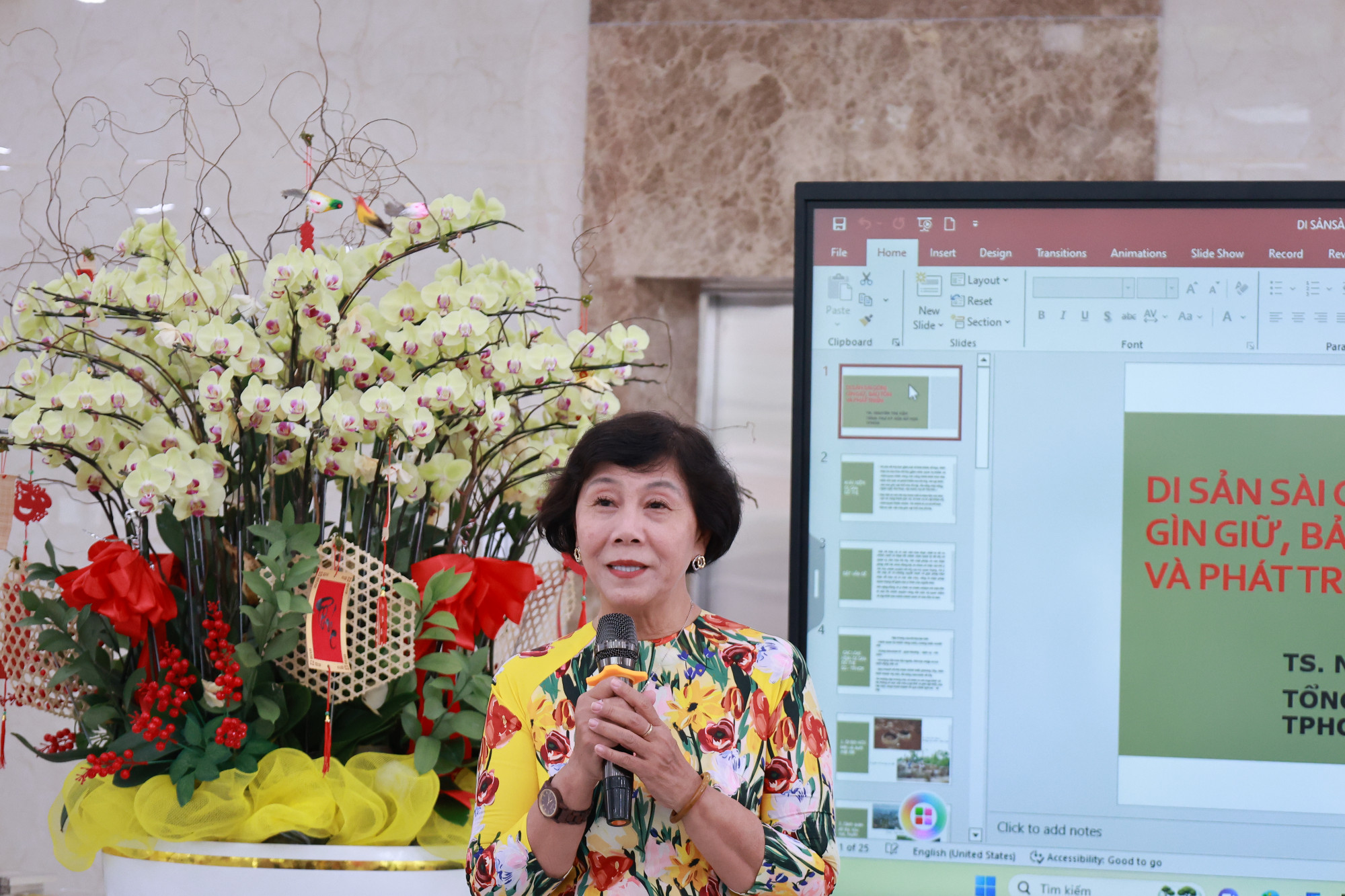 TS. Nguyễn Thị Hậu phát biểu tại sự kiện 