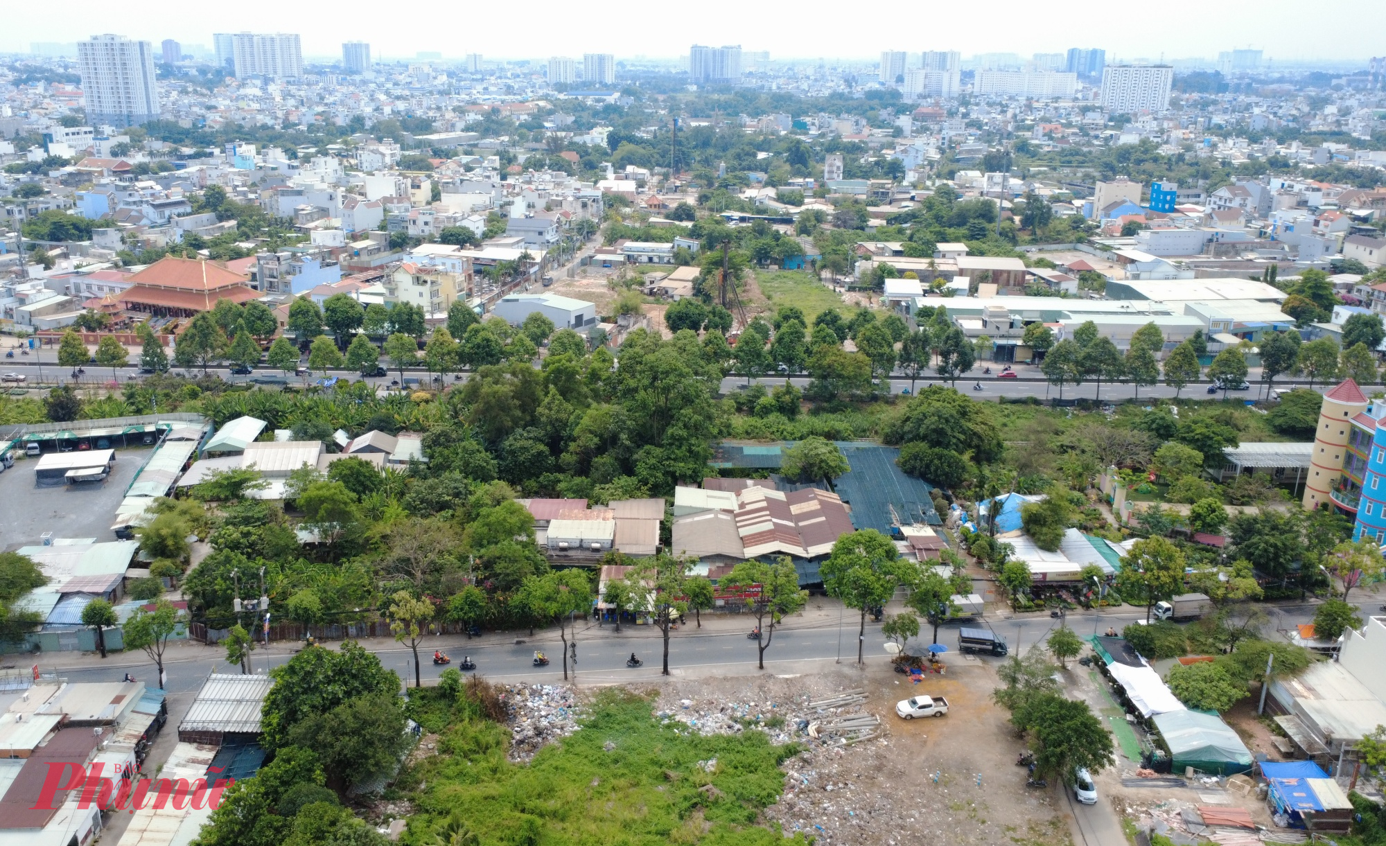 Đáng chú ý nhất là đoạn 3 của dự án từ đường Phạm Văn Đồng đến nút giao Gò Dưa (Quốc lộ 1), dài gần 2,7km. Đây là một trong những đoạn quan trọng nhưng lại rơi vào tình trạng đình trệ kéo dài.