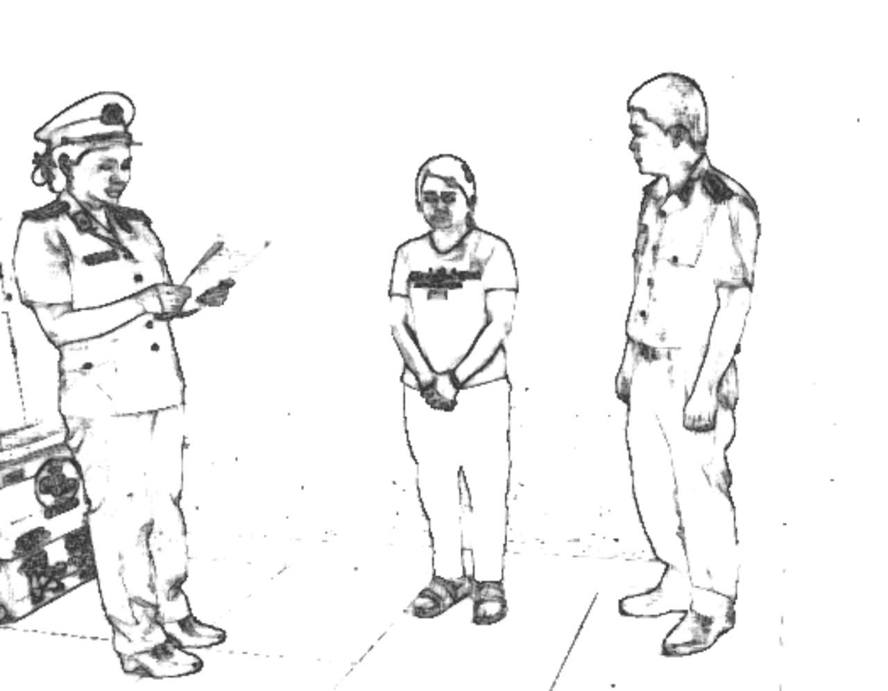 Nguyễn Thị Tường Vi vừa bị khởi tố, bắt tạm giam để phục vụ điều tra - ảnh: Công an tỉnh Đắk Lắk