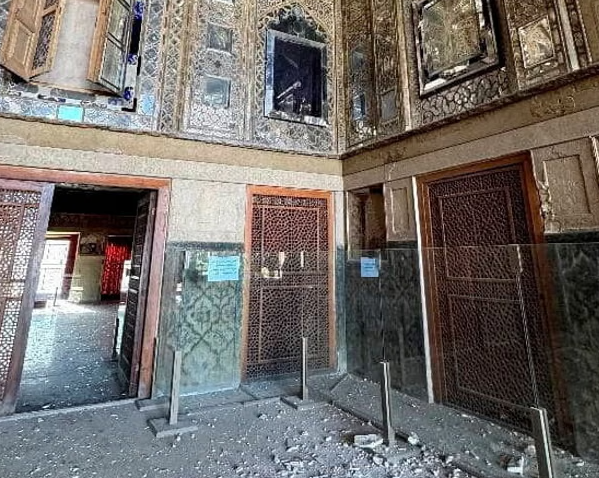 Các cuộc không kích đã làm hư hại cung điện Chehel Sotoun được UNESCO công nhận ở Isfahan