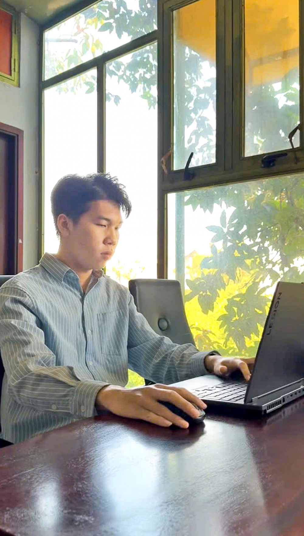 Nguyễn Quốc Thái hiện vừa là người sáng tạo nội dung  vừa tham gia các dự án khởi nghiệp và còn là gia sư  - Ảnh do nhân vật cung cấp