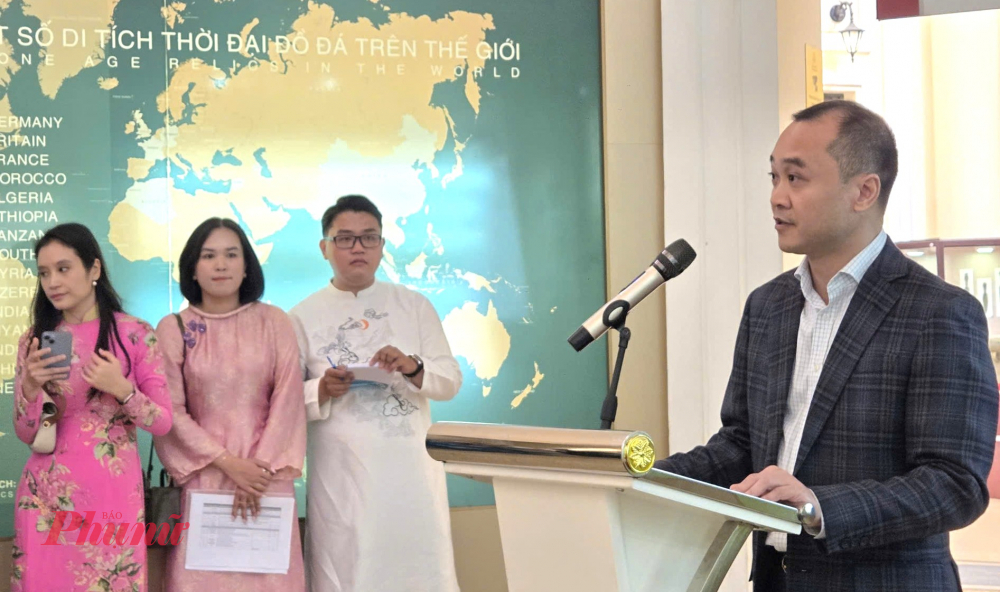 Phó giám đốc Sở Ngoại vụ TPHCM Nguyễn Minh Quế phát biểu