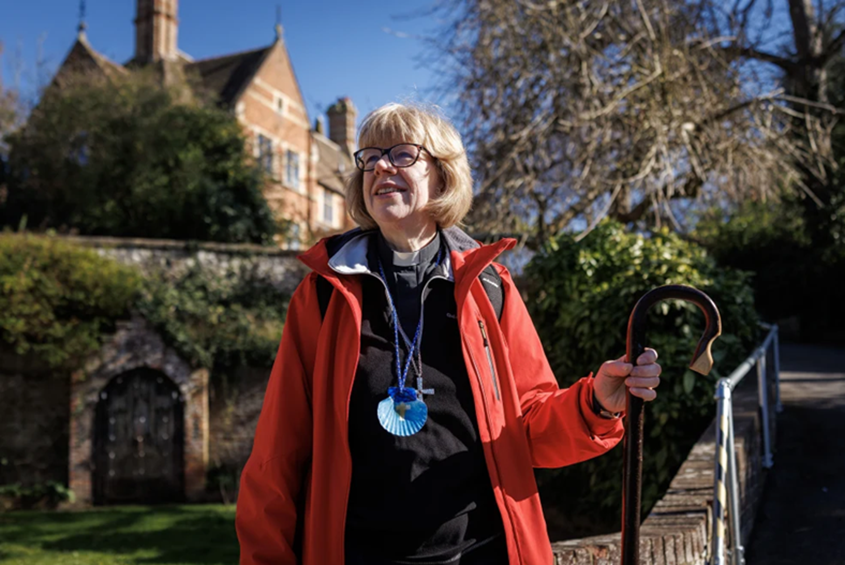 Tổng giám mục Canterbury Sarah Mullally tại Faversham, Vương quốc Anh — Ảnh: Getty Images