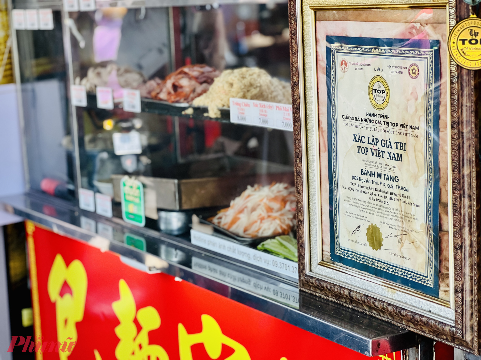 Bánh mì Tăng nằm trong TOP 10 thương hiệu bánh mì nổi tiếng, lâu đời tại TPHCM; góp phần quảng bá văn hoá ẩm thực Việt.