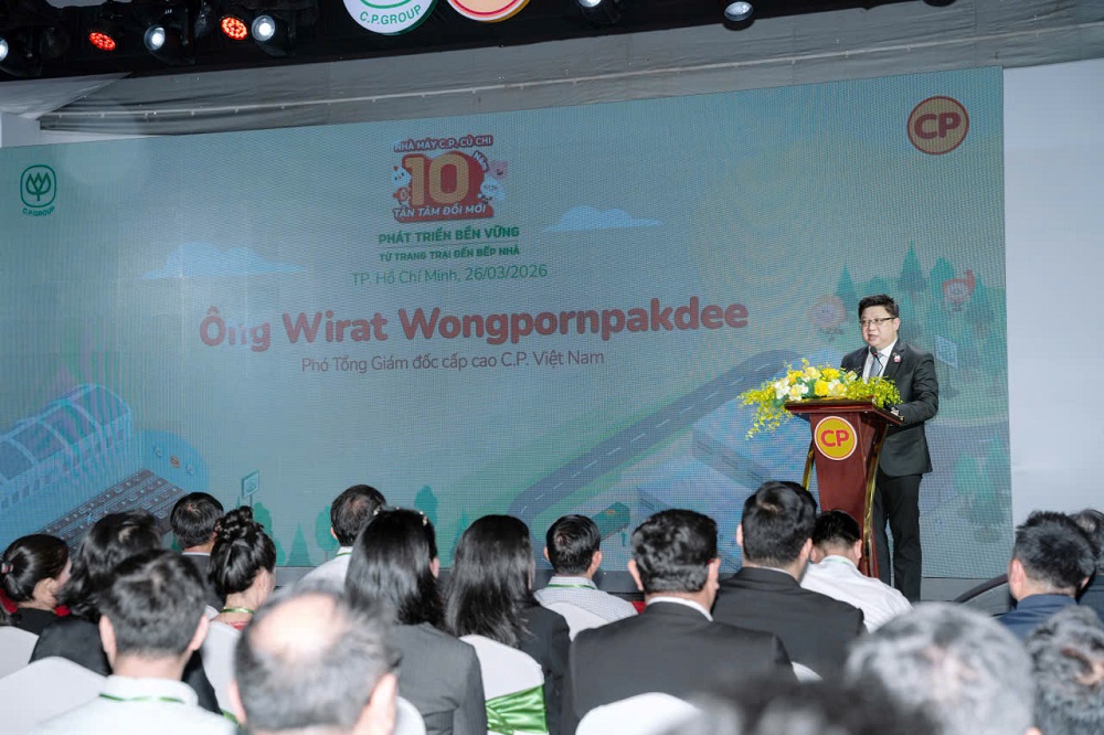 Ông Wirat Wongpornpakdee - Phó tổng giám đốc cấp cao C.P. Việt Nam