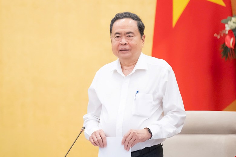 Chủ tịch Quốc hội Trần Thanh Mẫn chủ trì cuộc họp