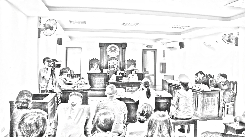 Quang cảnh phiên tòa - Ảnh: N.A