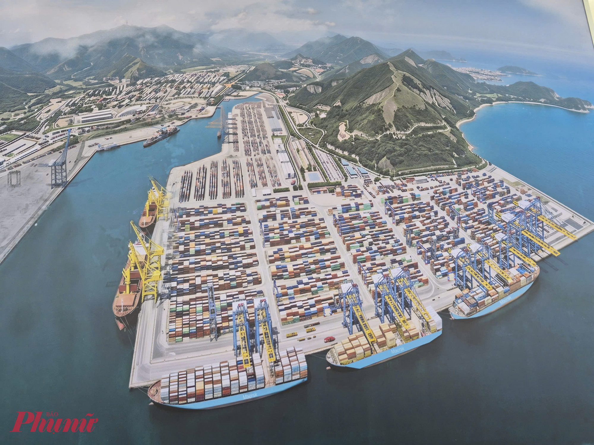 Phối cảnh dự án Bến container cảng Liên Chiểu.