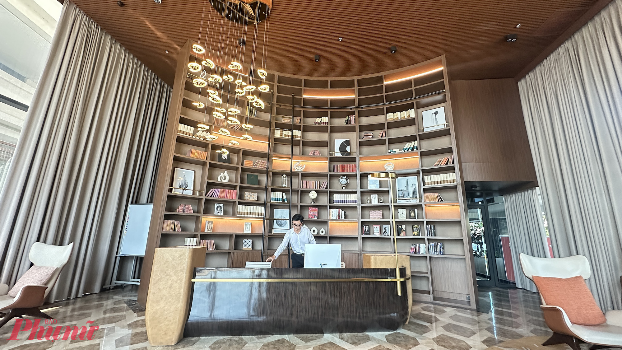 Một góc thực hành của sinh viên ngành quản trị khách sạn