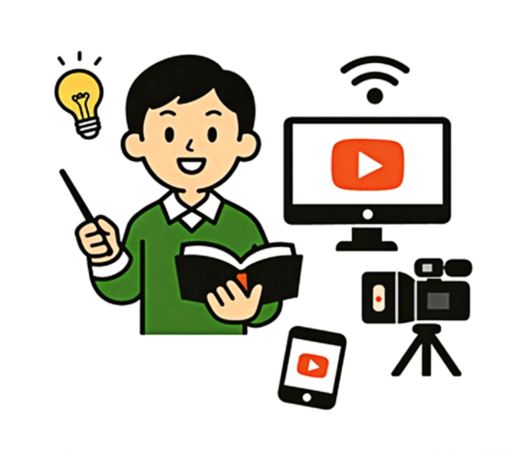 Xu hướng “giáo viên youtuber”  ngày càng phổ biến - Nguồn ảnh: Getty Images