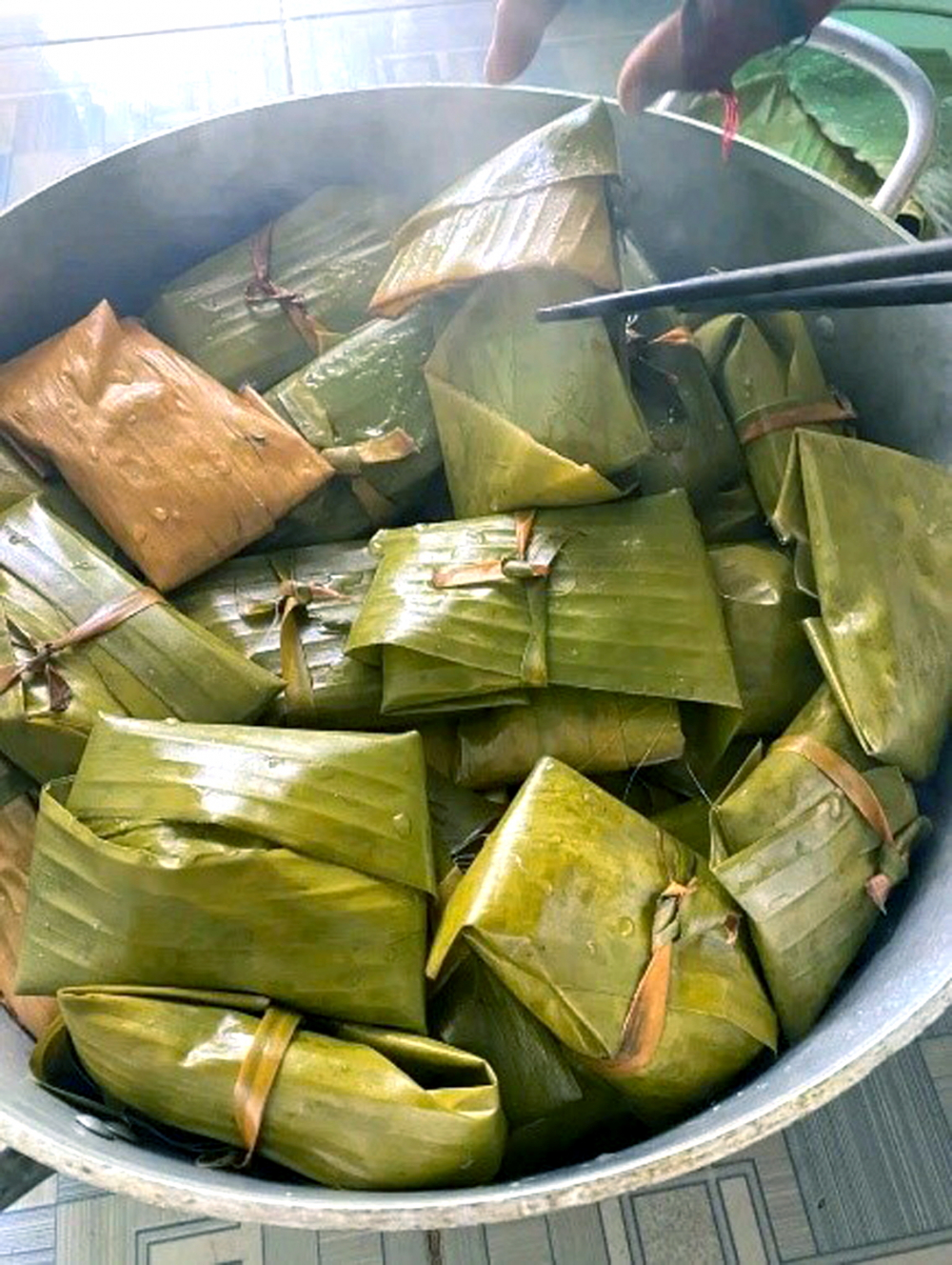 Bánh khoai mì hấp  - Ảnh do tác giả cung cấp