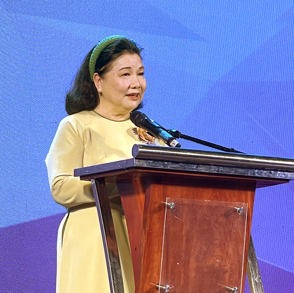 Để nhà mãi là nơi của yêu thương Chuyên gia tâm lý, tiến sĩ Lý Thị Mai - ẢNH: DIỆU HIỀN