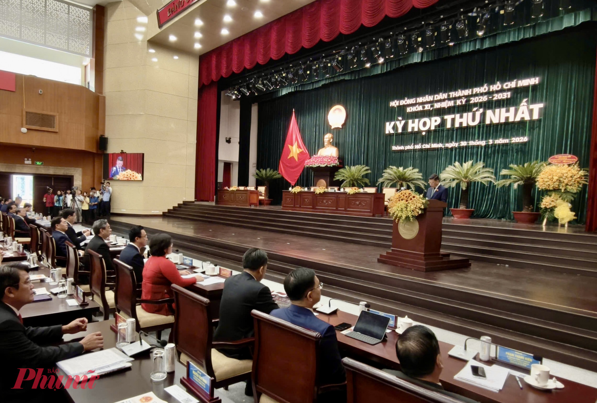 Kỳ họp thứ nhất HĐND TPHCM khóa XI, nhiệm kỳ 2026-2031 - Ảnh: Phùng Huy
