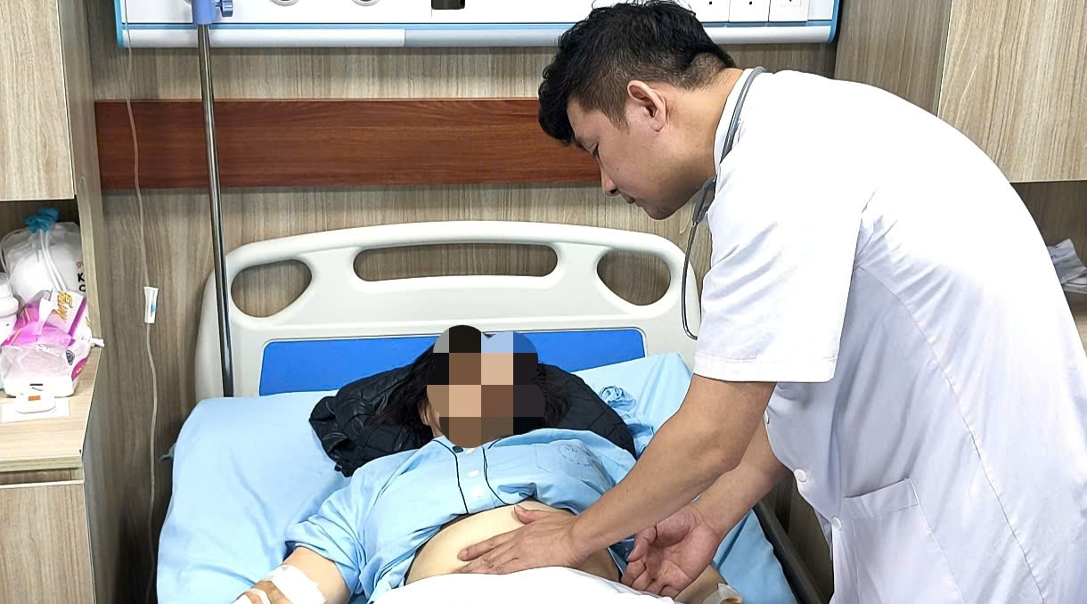 Bệnh nhân nhiễm cùng lúc nhiều loại ký sinh trùng như sán 