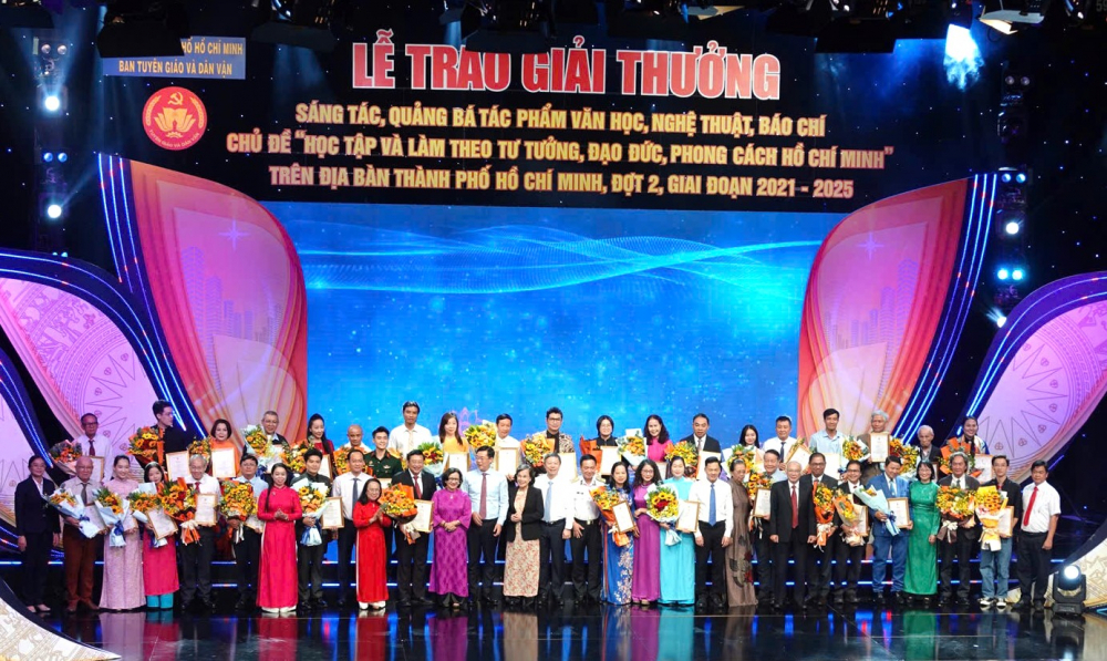 Lễ trao giải thưởng của giai đoạn 2021 - 2025, đợt 2 đã diễn ra vào ngày 4/12/2025 - Ảnh: Mạnh Hảo.