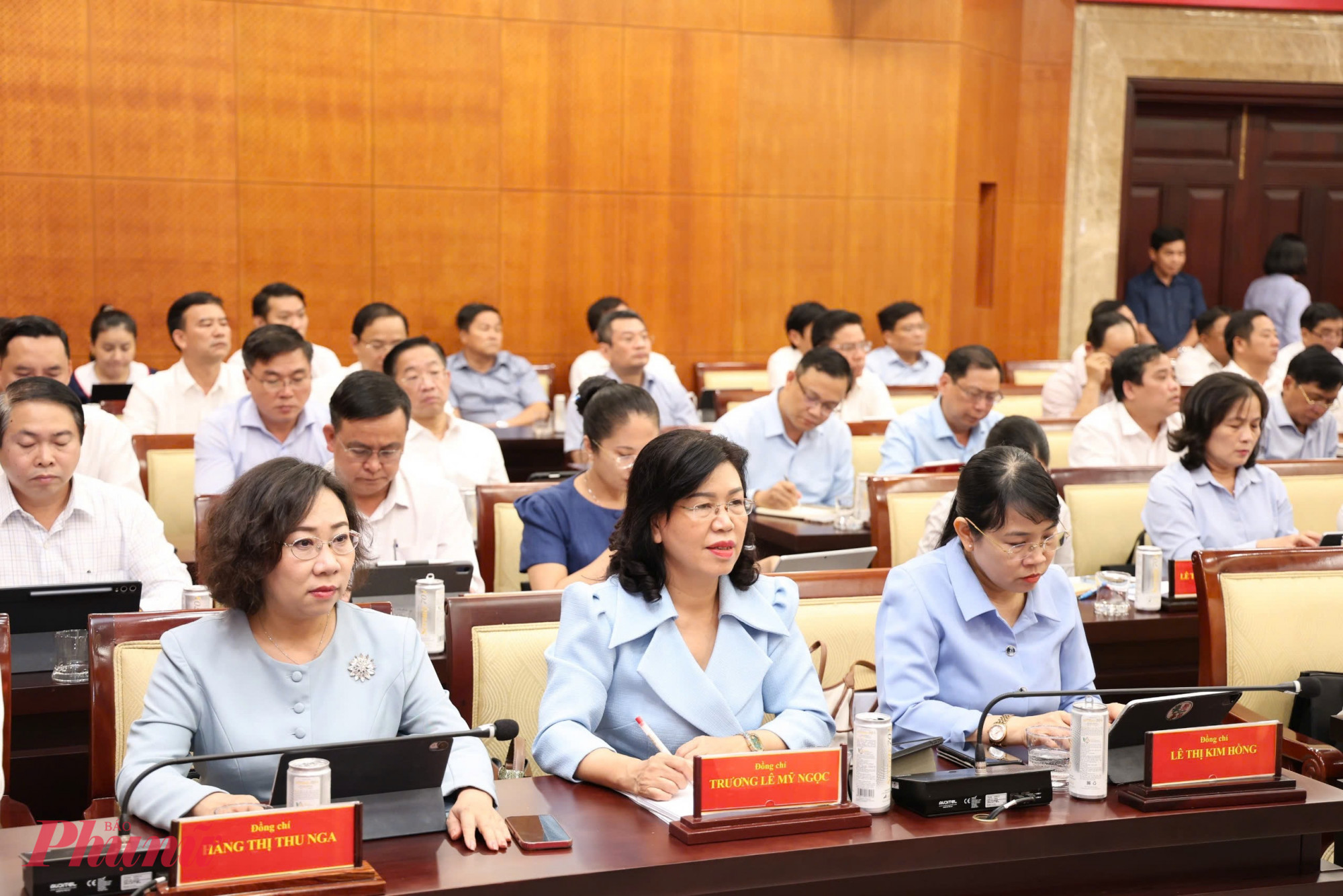 Các đại biểu tham dự hội nghị lần thứ 5 Ban Chấp hành Đảng bộ TPHCM khóa I, nhiệm kỳ 2025-2030 - Ảnh: Thanh Tâm