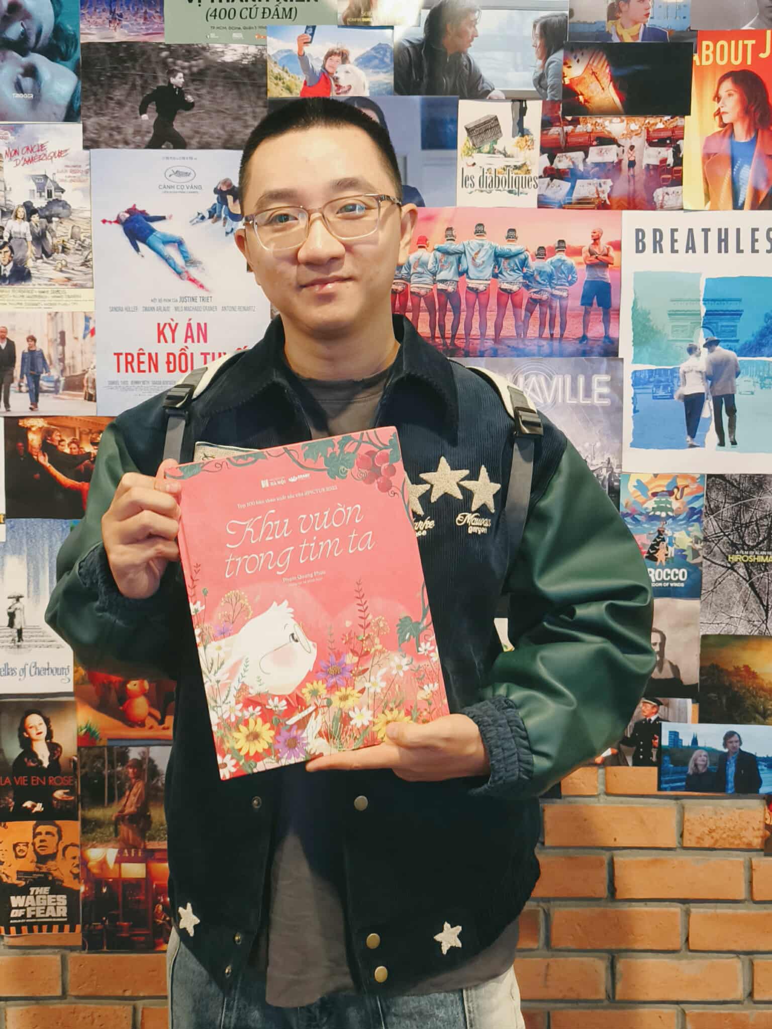 Tác giả - họa sĩ Phạm Quang Phúc - Ảnh: Crabit Kidbooks