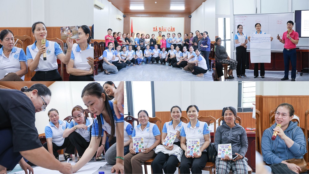 Quỹ Vì Tầm Vóc Việt tập huấn bình đẳng giới - Ảnh: BAC A BANK