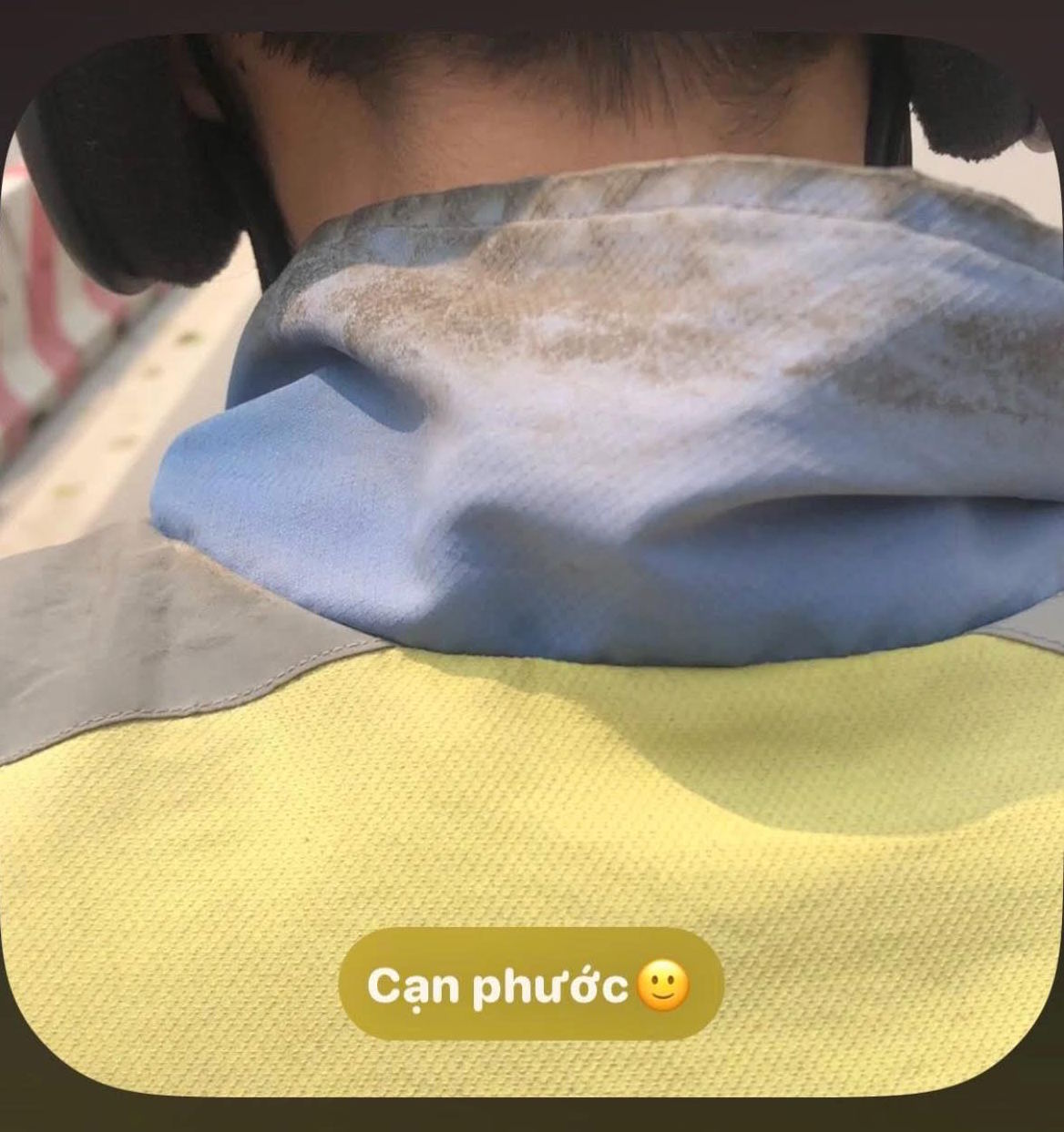 Hình ảnh được khách nữ đăng lên mạng xã hội kèm chú thích gây bức xúc