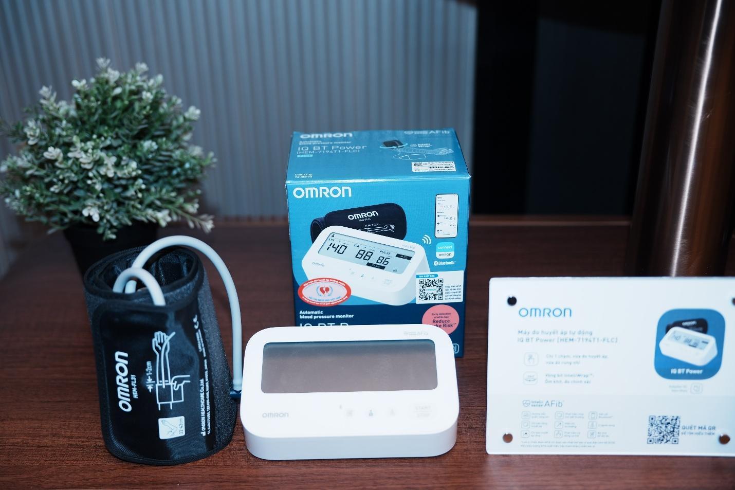 Dòng máy đo huyết áp của OMRON IQ Series (HEM-7194T1-FL|HEM-7194T1-FLC)
