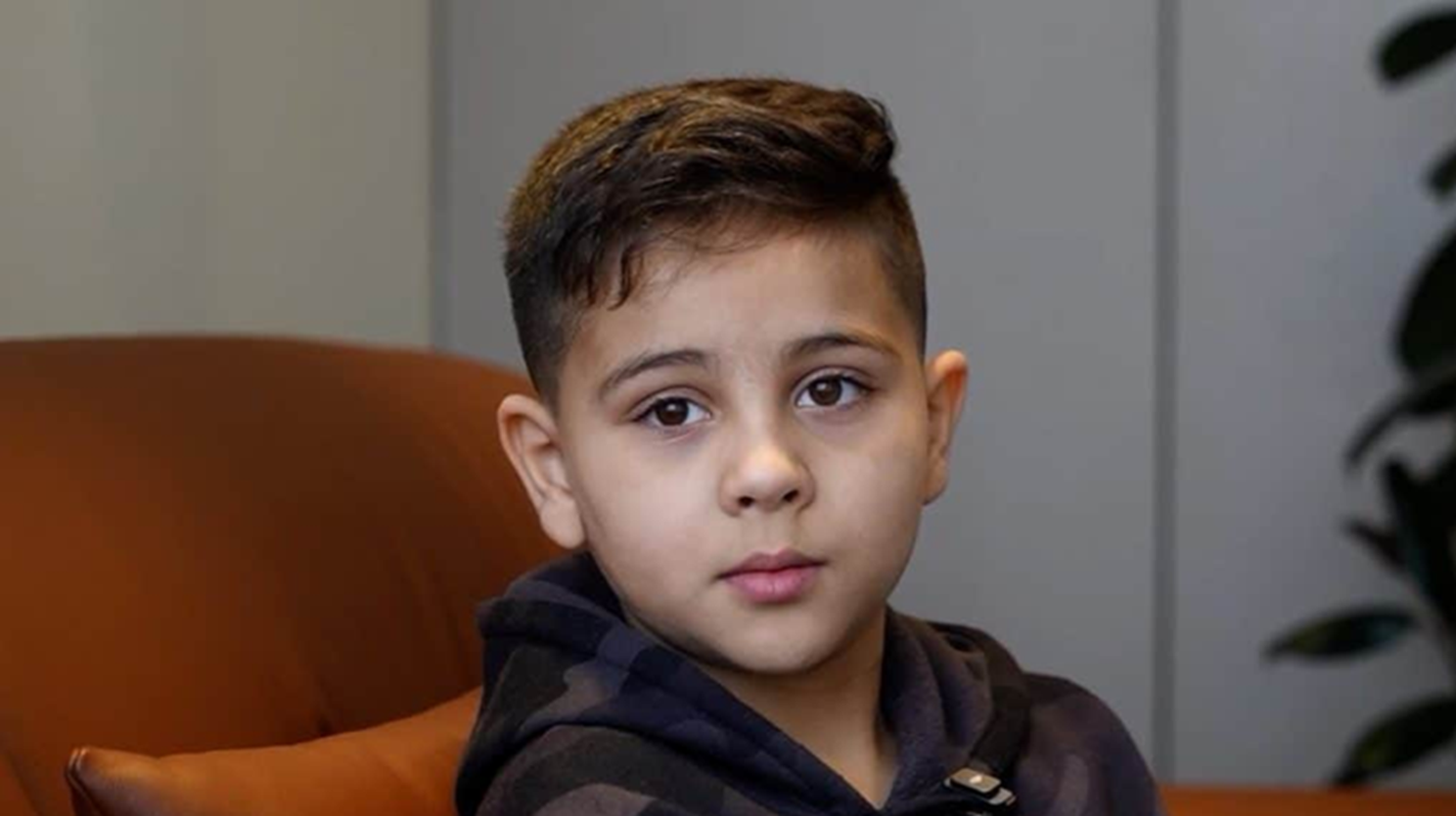 Cậu bé Karim Al-Haj Hussein — Ảnh: OZ Arab Media