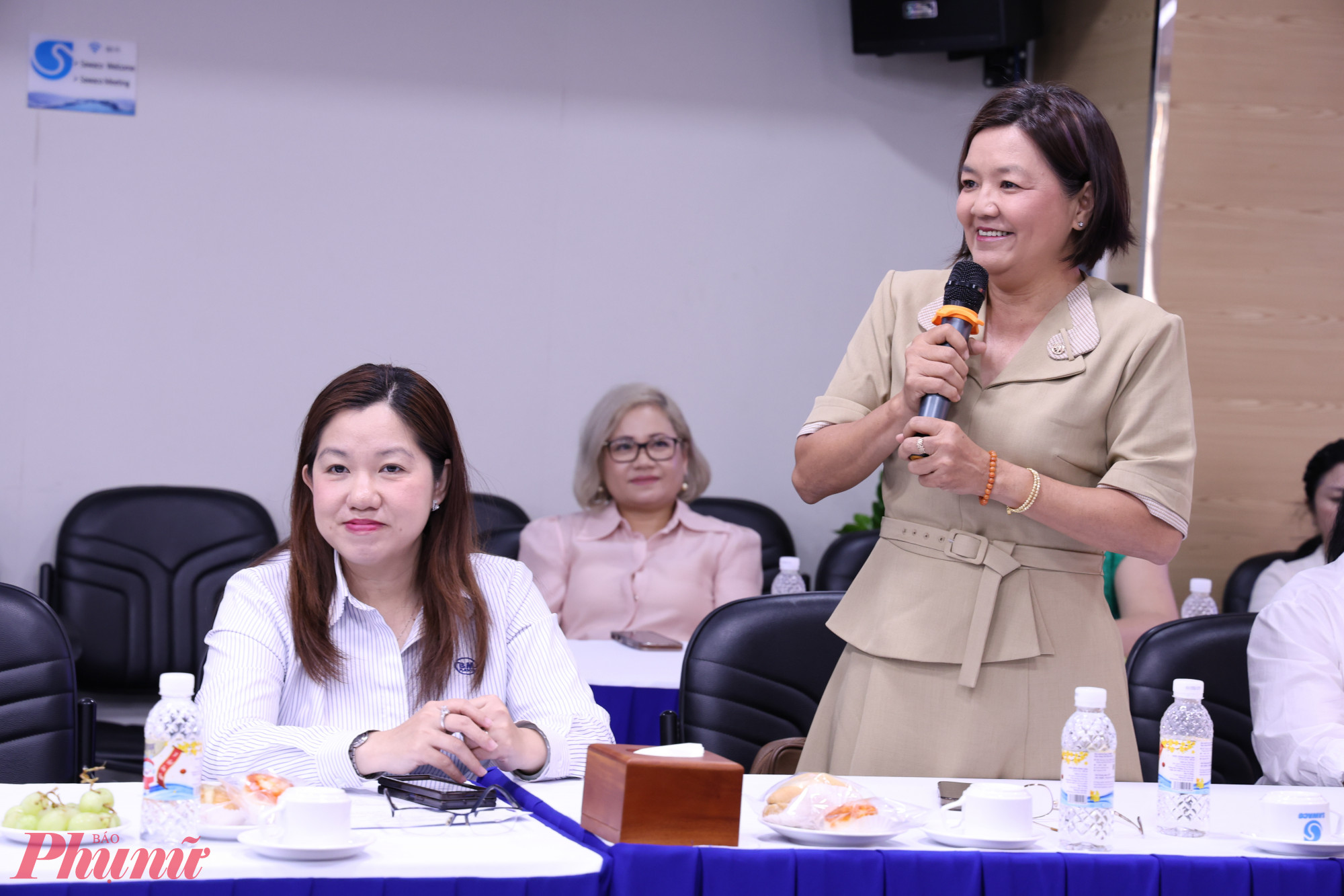 Bà Trương Thị Thu Thảo – Giám đốc Chi nhánh Nước thải Thuận An, Công ty CP – Tổng công ty Nước và Môi trường Bình Dương