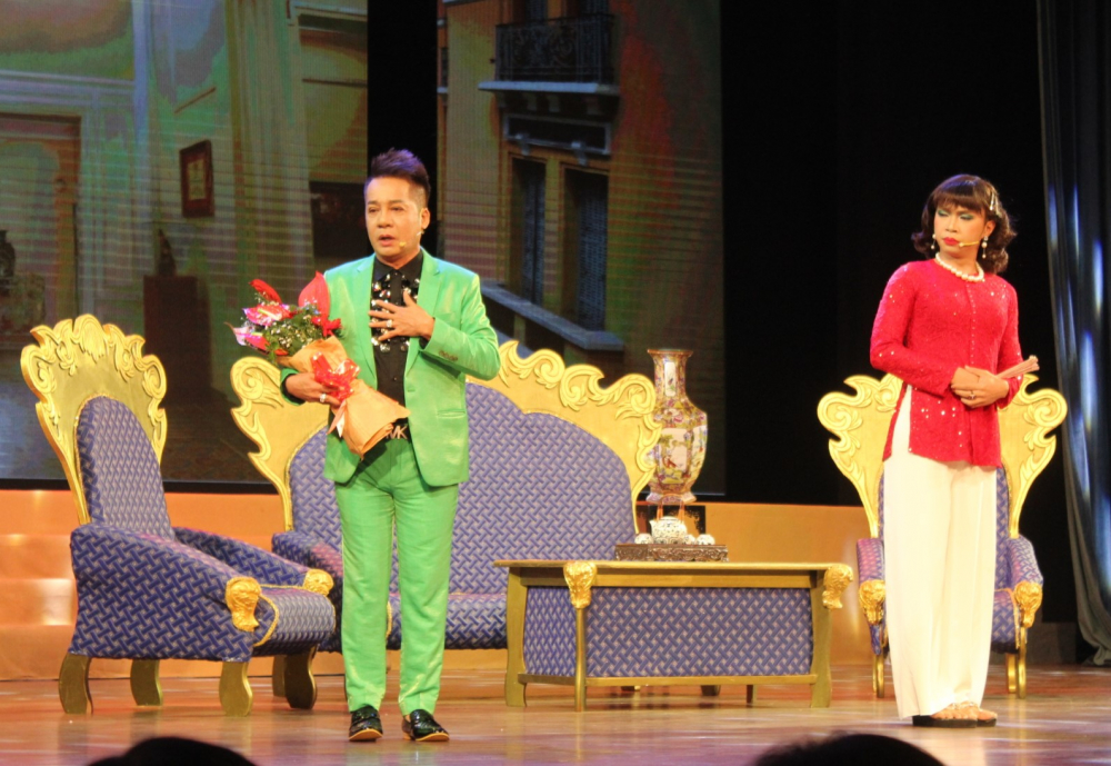 Minh Dự góp mặt trong trích đoạn Sông dài trong chương trình Đêm huyền thoại