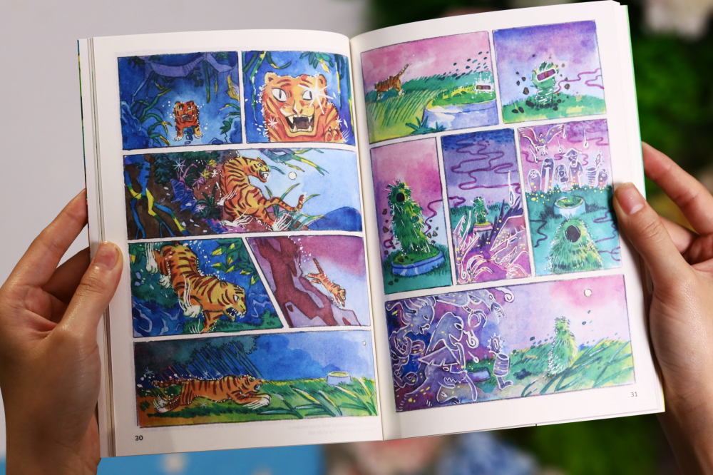 Dù không có lời thoại, tác phẩm vẫn tạo được dấu ấn trong lòng BGK bởi những khung hình màu sắc đầy ấn tượng