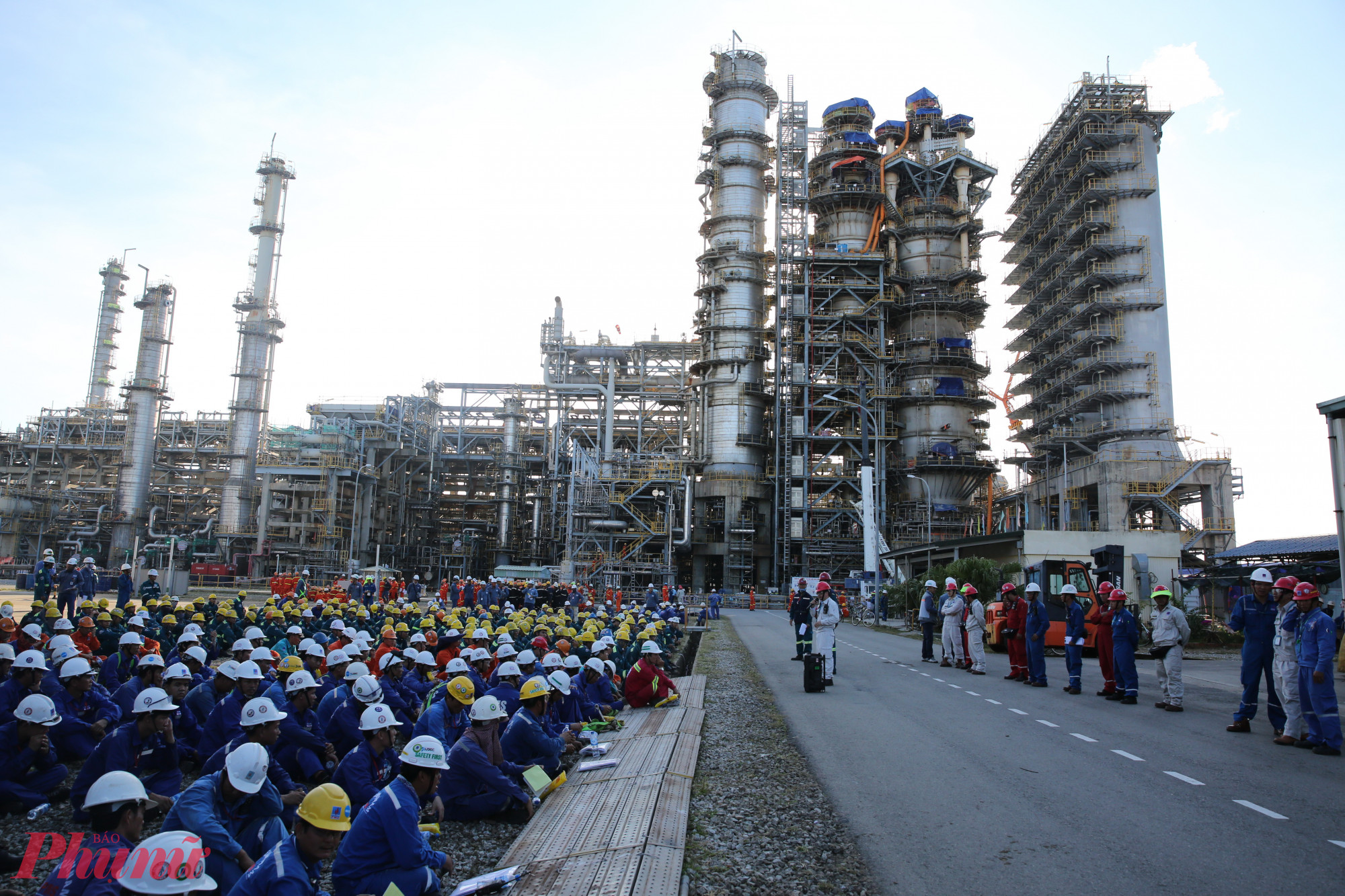 Nhà máy lọc dầu Dung Quất_Ảnh: Hà Anh.