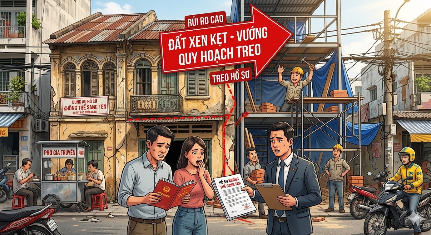 Mua nhà đất, cần phải tỉnh táo tìm hiểu kỹ về pháp lý 