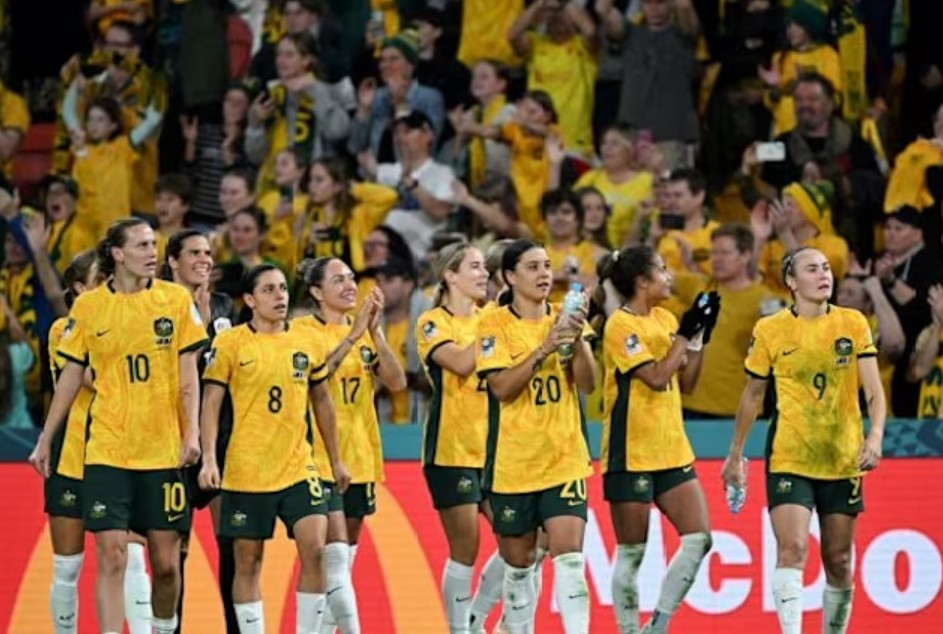 Đội tuyển bóng đá nữ Úc. Nguồn: CNA