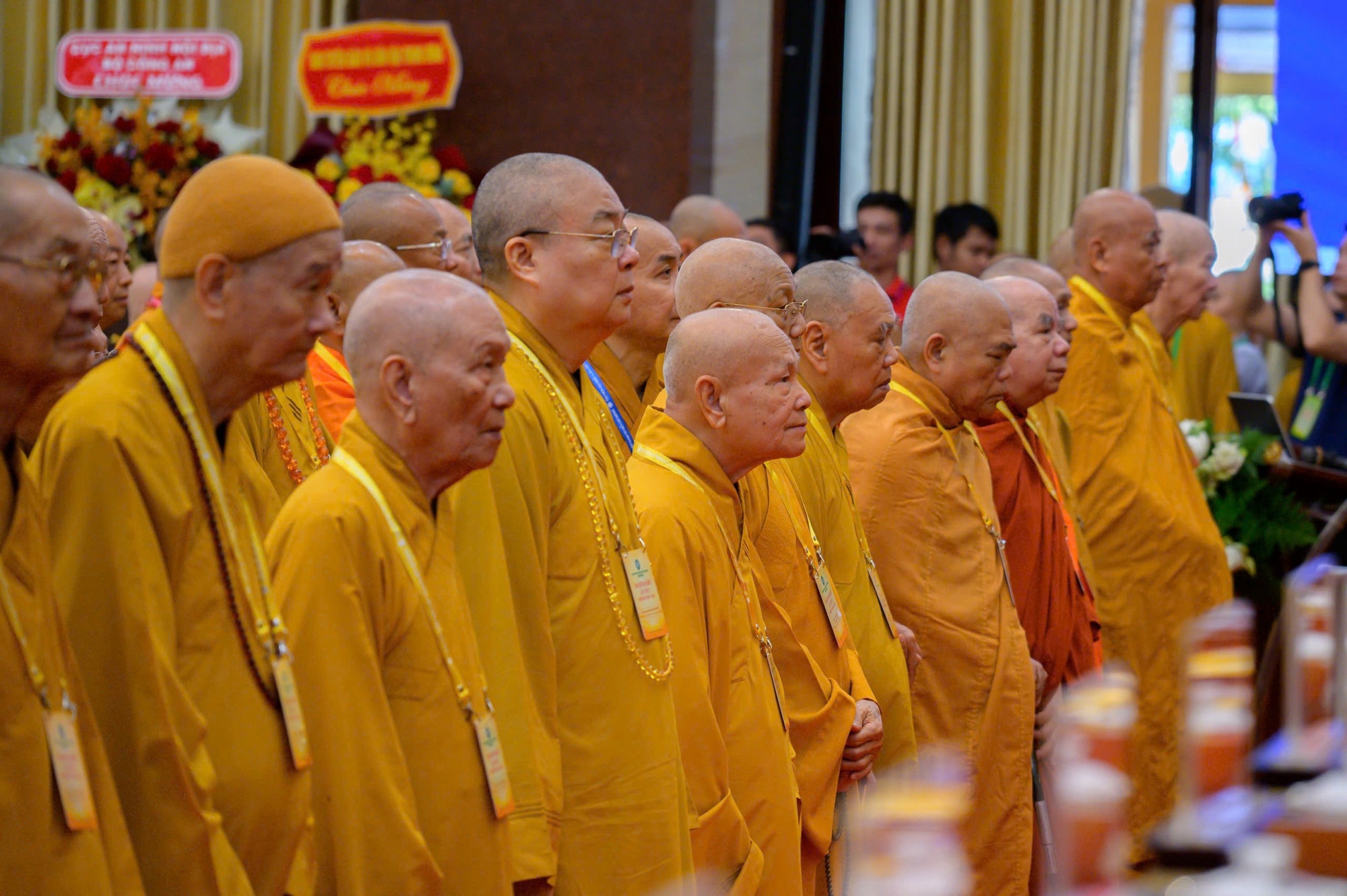 Đại biểu Tăng, Ni tham sự Phiên chính thức Đại hội 