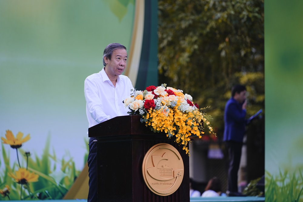 Tiến sĩ, bác sĩ Nguyễn Văn Vĩnh Châu - Phó giám đốc Sở Y tế TPHCM - phát biểu - Ảnh: VN