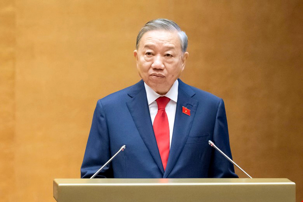 Kỳ họp thứ nhất, Quốc hội khóa XVI: Đặt nhân dân làm trung tâm, quyết đưa đất nước vươn mình Tổng bí thư, Chủ tịch nước Tô Lâm phát biểu nhậm chức - Nguồn ảnh: Quốc hội