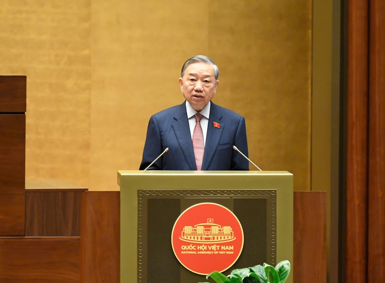 Tổng Bí thư Tô Lâm tại phiên khai mạc Kỳ họp thứ Nhất, Quốc hội khóa XVI ngày 6/4 