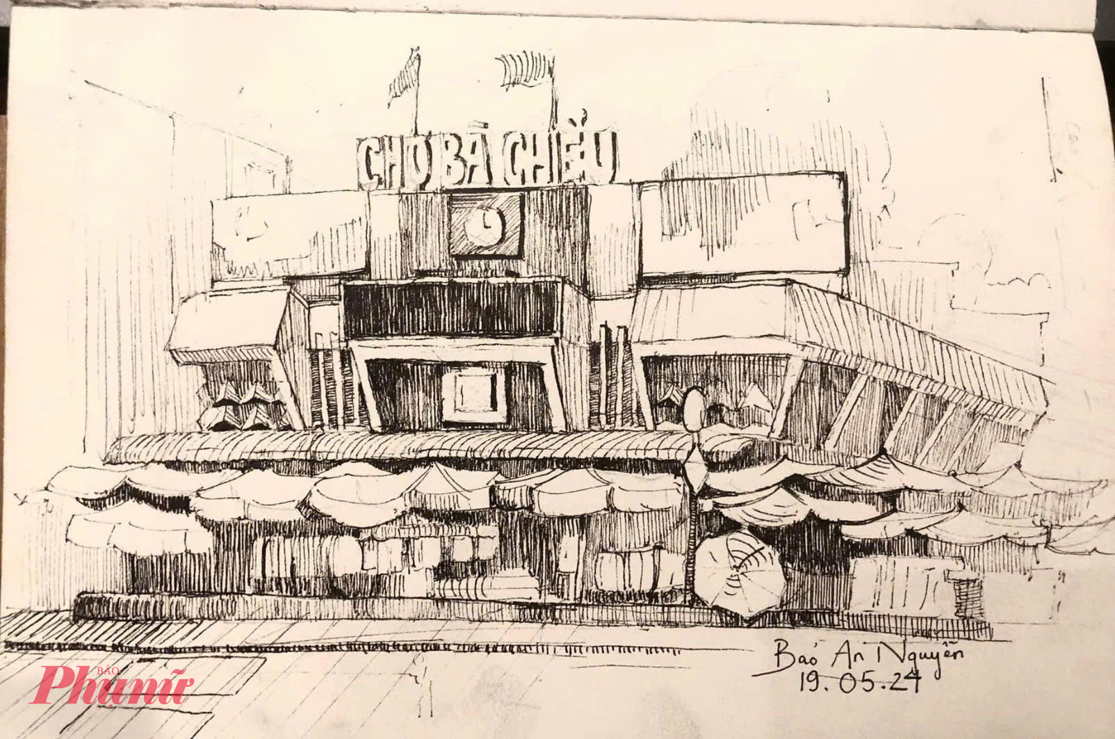 Người trẻ vẽ TPHCM bằng ký họa đô thị mmmmmmm