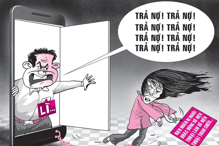 Không được nhắn tin, gọi điện đòi nợ với tần suất không phù hợp (Ảnh minh hoạ)