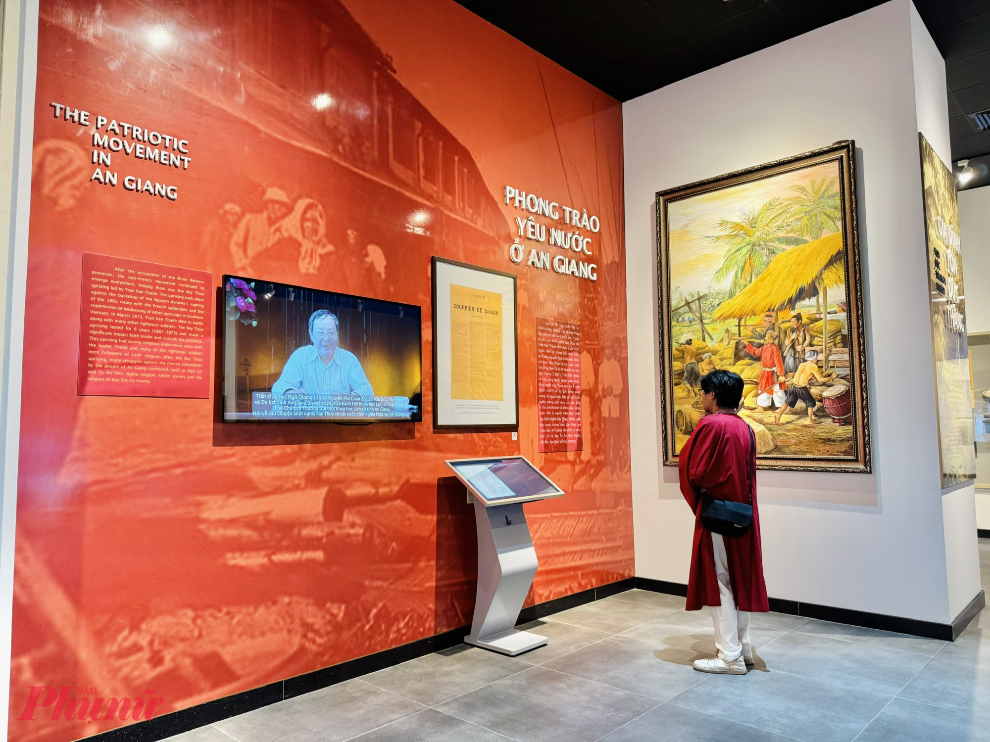 Bảo tàng Tôn Đức Thắng được khen về thiết kế thông gian hiện đại, phù hợp với người trẻ