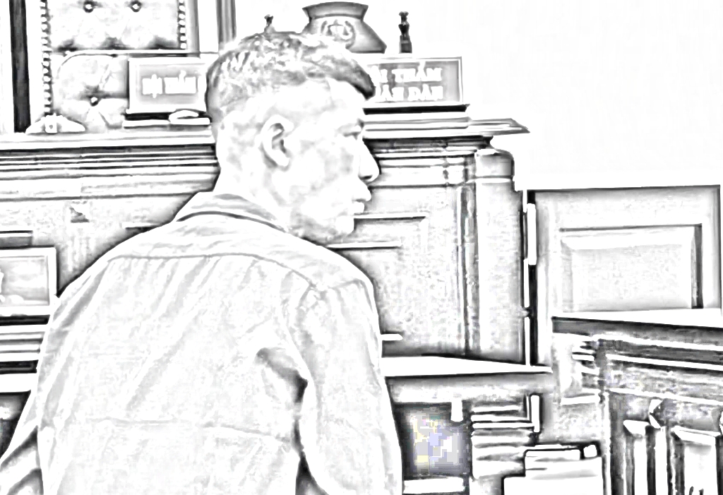 Bị cáo tại tòa - Ảnh: N.A