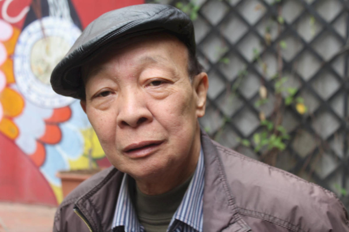 Nhà thơ Nguyễn Mậu Đức. Ảnh: Hoàng Thu Phố